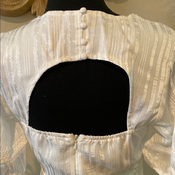 Lulu's Chic White Mini Dress - Picture 4 of 6